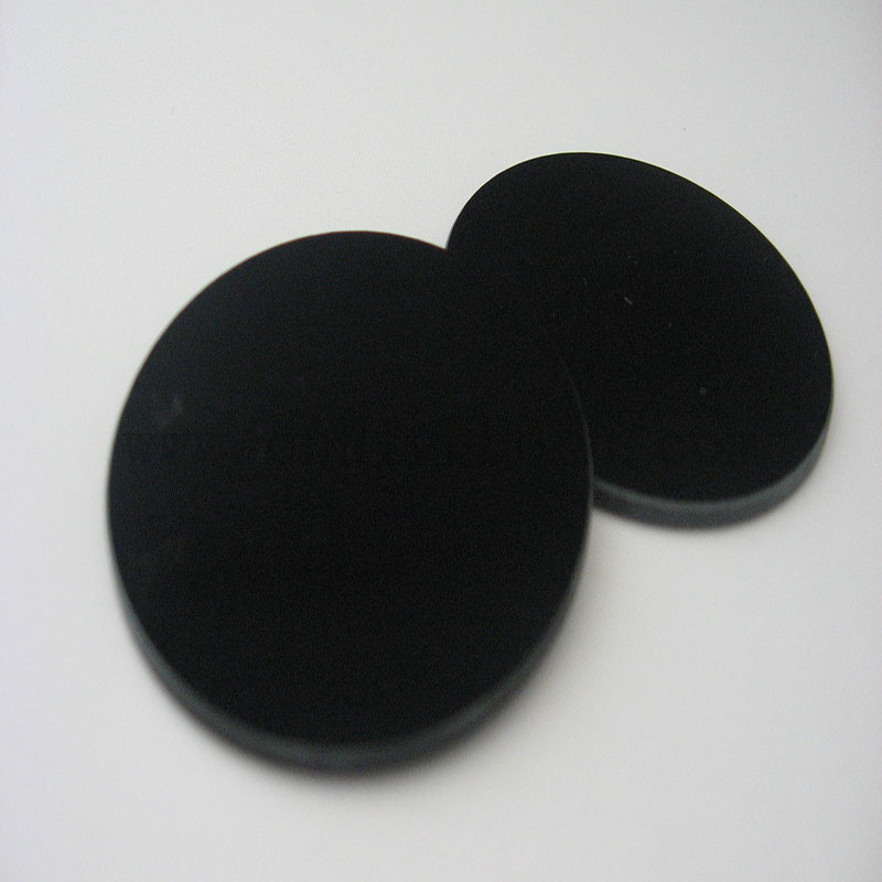 Niestandardowe filtr o wysokiej temperaturze optyczne czarne szkło UV ZWB