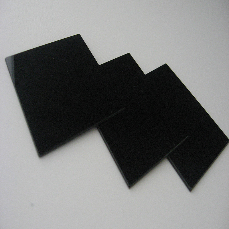 Instrument optyczny HWB filtr w podczerwieni Czarne szkło LongPass 800 nm 