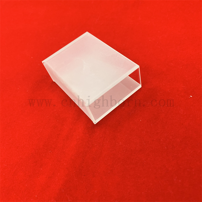 Przybory laboratoryjne duże komórki 28,4 ml przezroczyste szklane kuwetki wysokie precyzyjne komórki kuwetka do kolorymetru