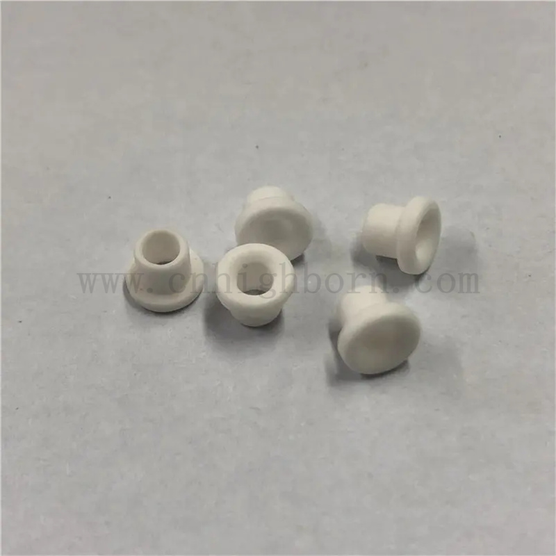 Odporność na zużycie AL2O3 Alumina ceramiczna Okuch Tekstowy przewodnik z przędzy drutu Ceramiczny