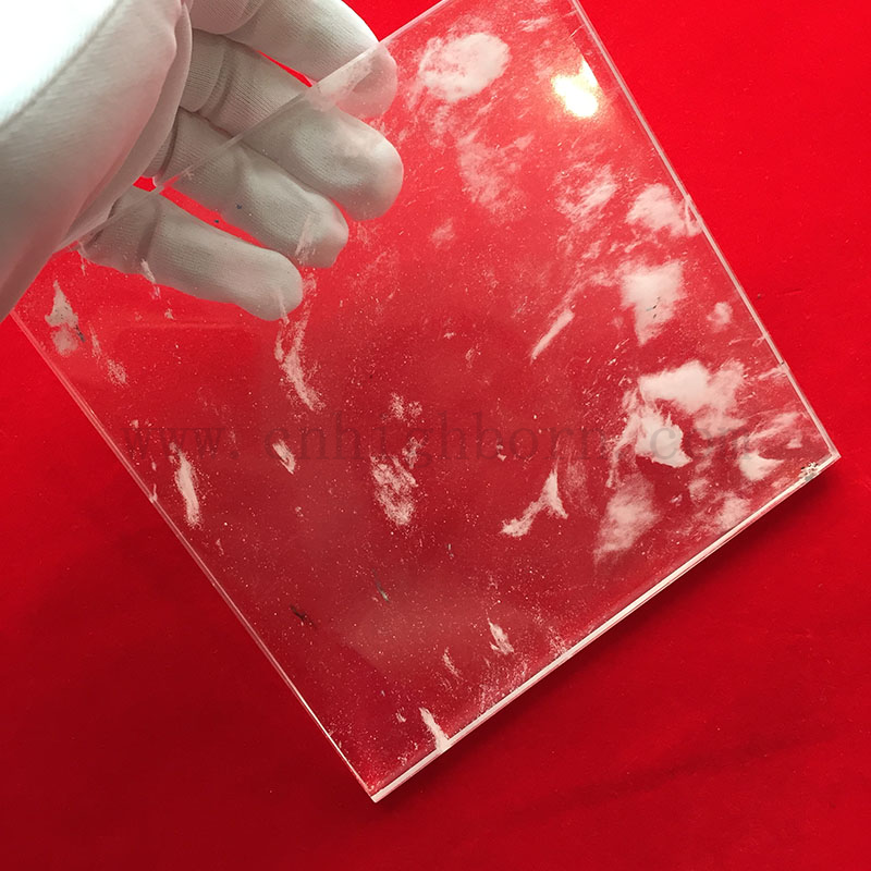 Duża oporność na wysoką temperaturę Zatkane krzemionkę wypieki z grilla Kwarcowa płyta kwarcowa