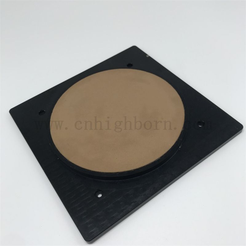 Konfigurowalny ceramiczny dysk równomiernie rozłożony apertura okrągła porowata próżniowa AL2O3 Chuck / komponenty 