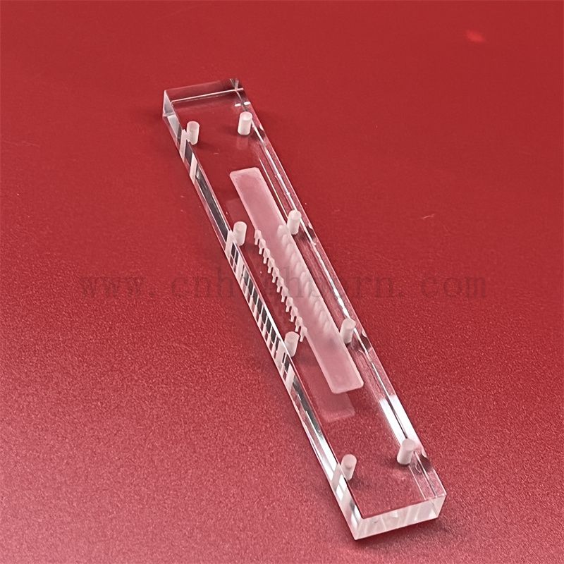 Wysokoprzepustowy odporność na głęboki proces Laboratorium przezroczysty kwarcowy instrument do eksperymentalnych badań szkła