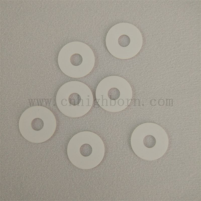 99% AL2O3 Pierścień ceramiczny Alumina Przemysłowy tarcza ceramiczna