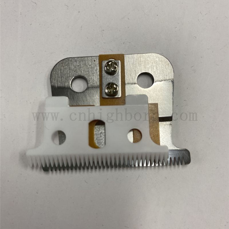 Ceramiczne odłączane zwierzę zwierzęce ostrze do włosów z cyrkonu z metalowym strzyżeniem fryzjerem zastępczym