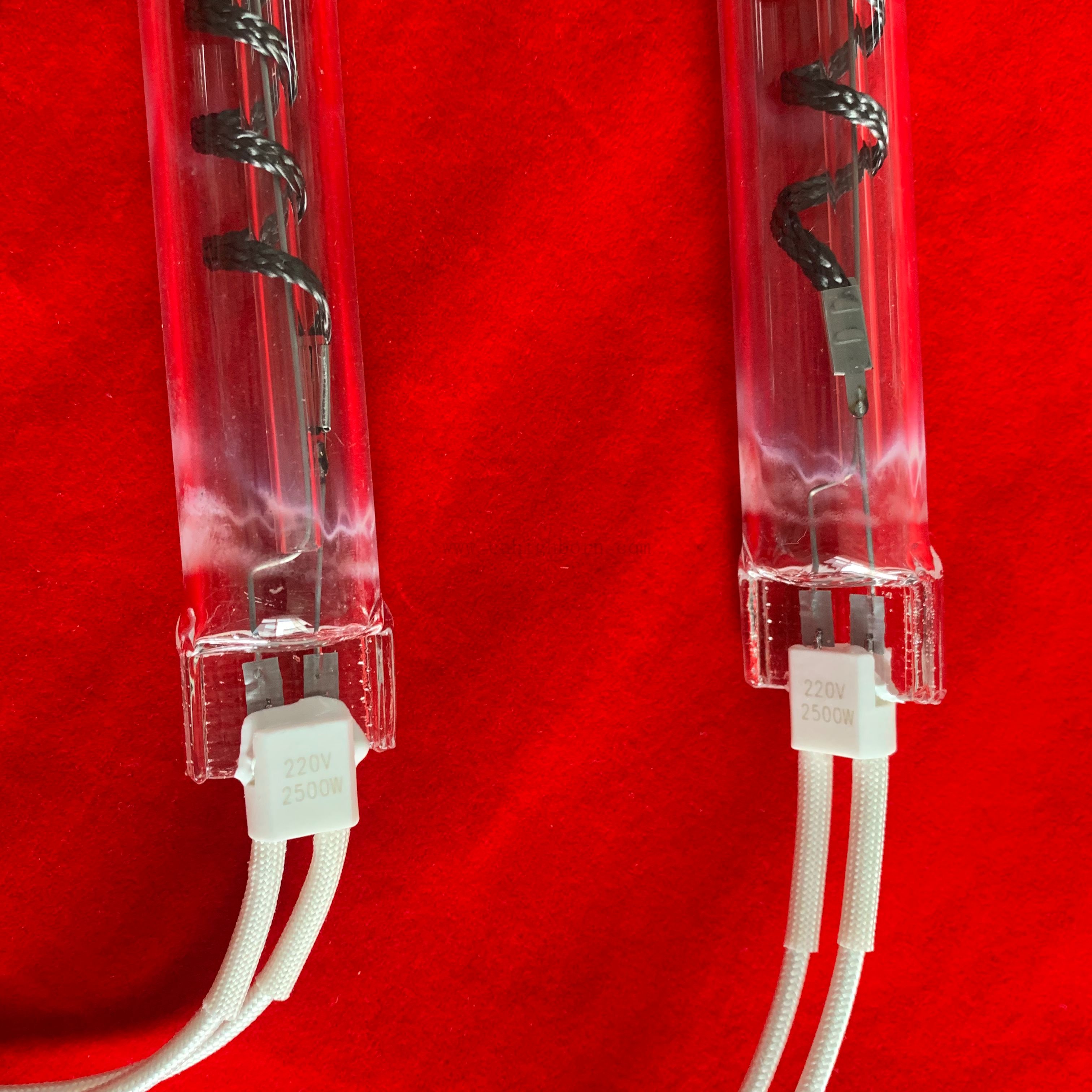 Zasilanie fabryczne kwarc o wysokiej temperaturze szklana rurka z paskiem grzewczkowym