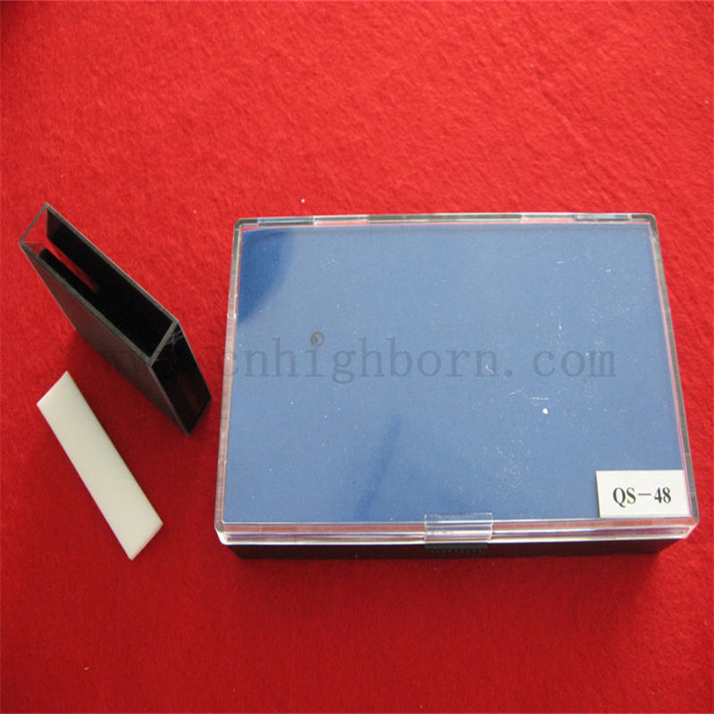 Black Wall Ultra duże szklane komórki kwarcowe szkła kuwetka chemiczna oprogramowanie