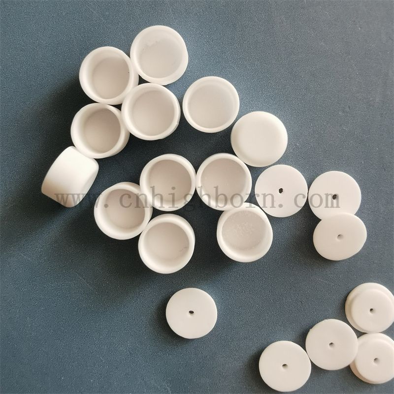 Ceramiczny cylindryczny tygle glinu z ALUMINA ALUMINA ALUMALIWA ANALIZA CERMOWA ANALIZA CERMOWA