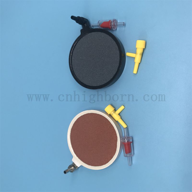 Okrągłe napowietrzanie Ceramiczne Bubble Kamienie powietrza do akwarium akwarium