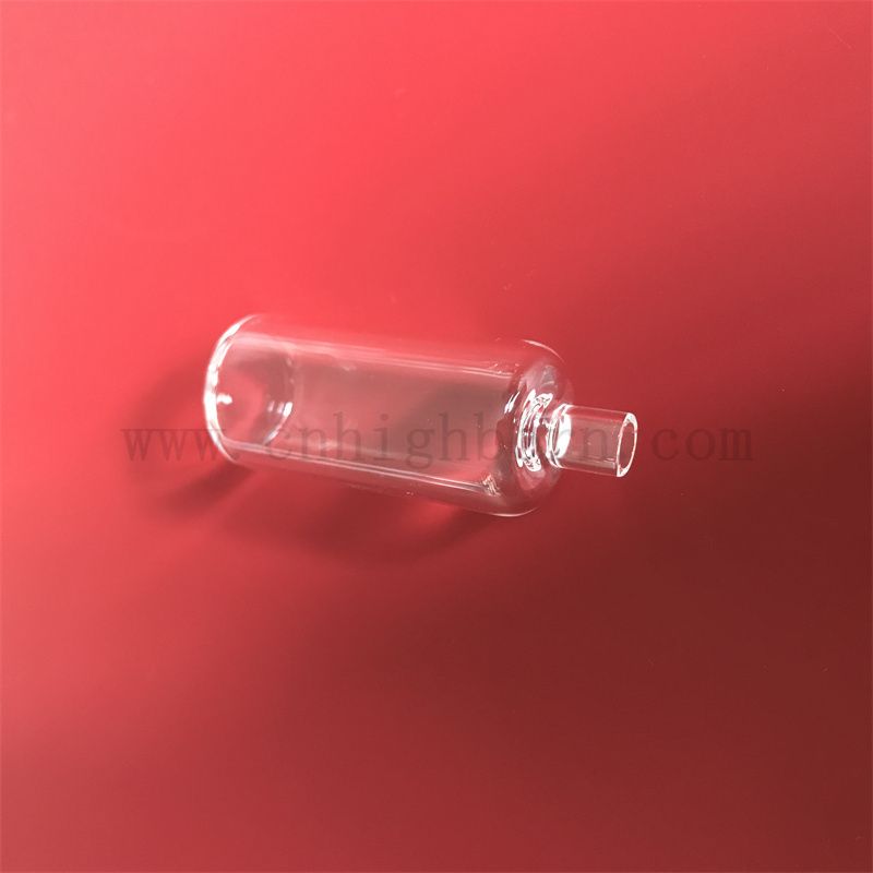Rurka z otwartą temperaturą Głęboką Proces Przezroczysty kwarcowy szklana rurka krzemionkowa