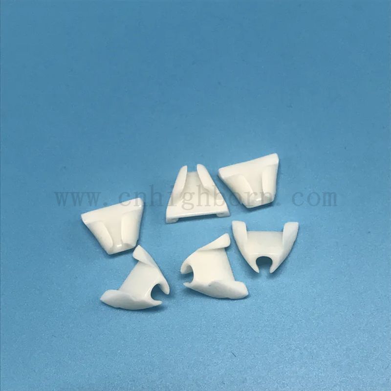 Dostosowane białe maszyny tekstylne części zamienne Ceramiczne Przewodnik z przędzy cyrkonu