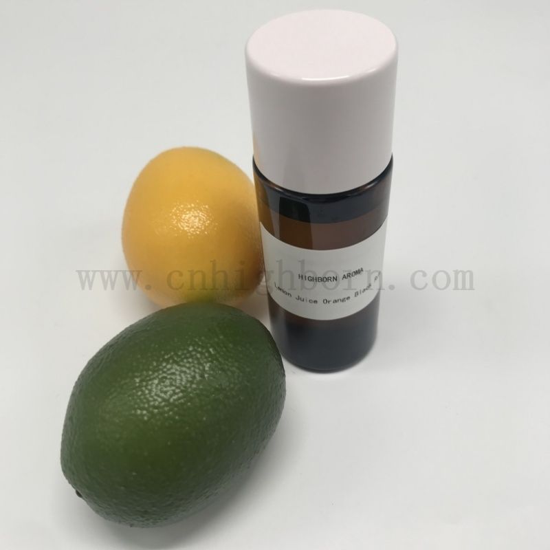 Sok z cytryny pomarańczowy czarna guma skoncentrowane owoce smakowe zapach zapachowy esencja