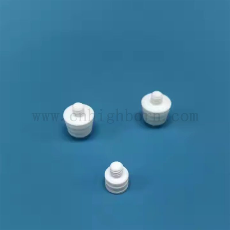 Wysoka precyzyjna maszyna szklana ceramiczna śruba M4 Macor