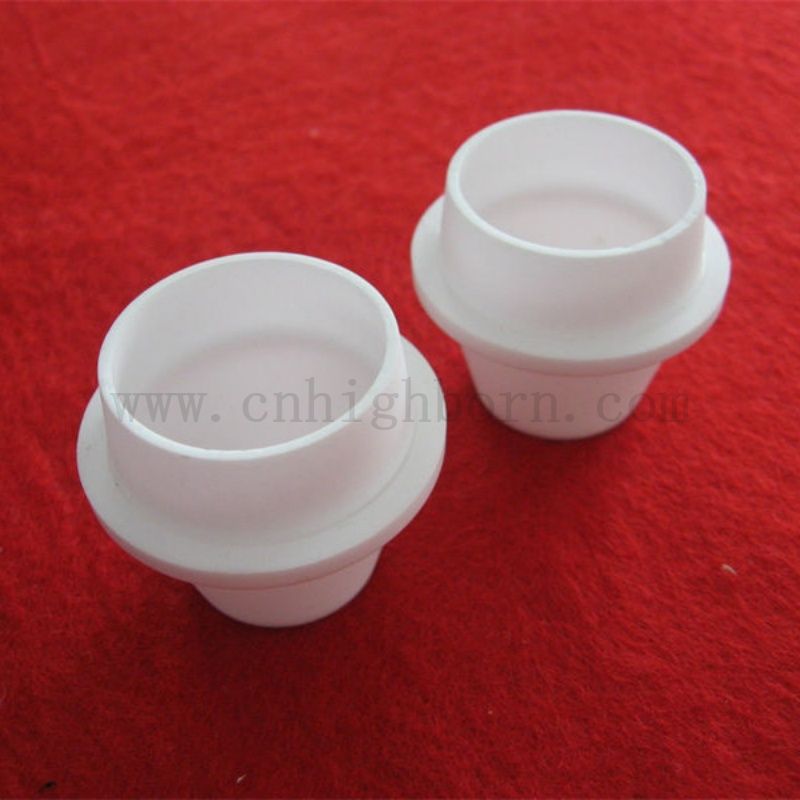 Oporność w wysokiej temperaturze Leco tga alumina ceramiczny tygiel z LID LAB AL2O3 TEGHTING