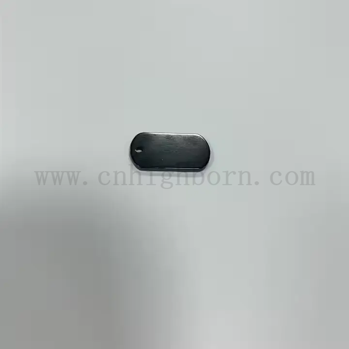 Dostosowany czarny talerz cyrkonowy polerowany ceramiczny zro2 kawałek