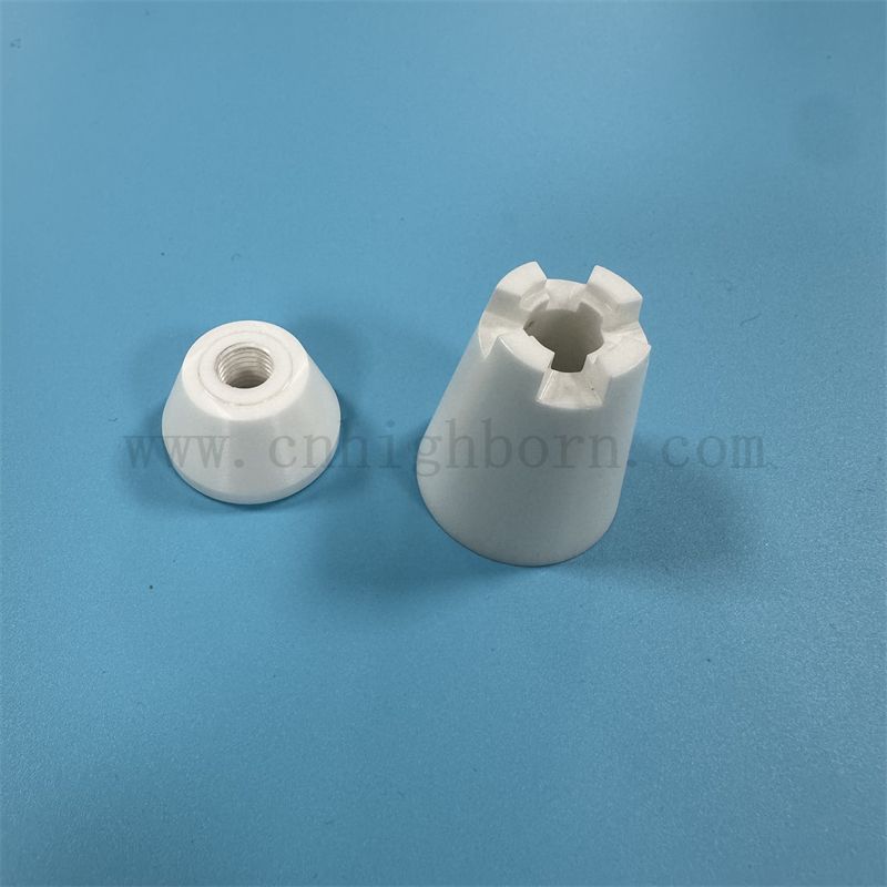 Industrial Custom Presice Ceramic Zirconia Zro2 Ceramiczne części maszynowe CNC