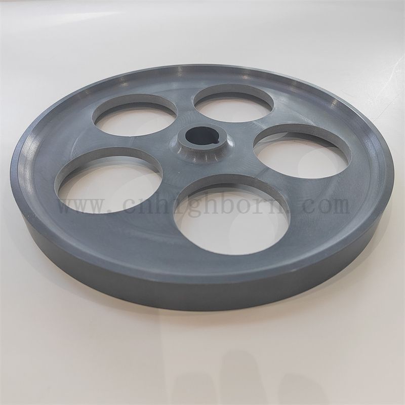 Krzemowy azotek cieplny tarcza ceramiczna SI3N4 Części ceramiczne do pieca uwodornienia