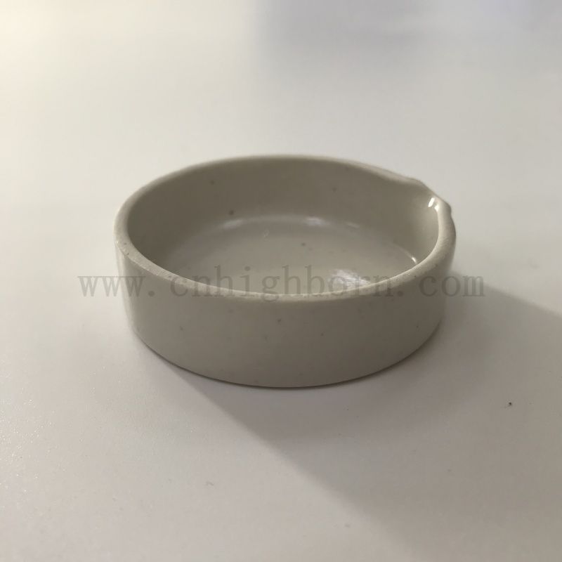 52x14 mm Płaska porcelanowa porcelanowa patelnia Laboratory
