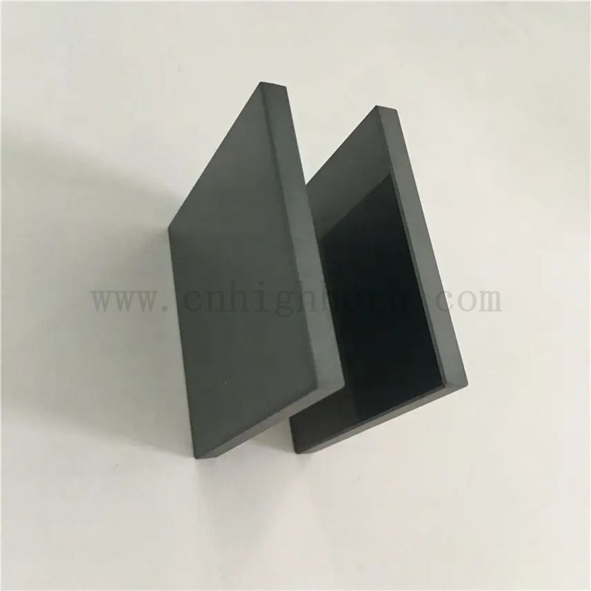 Drobna polerowana silikonowa płytka z węglika krzemowego 