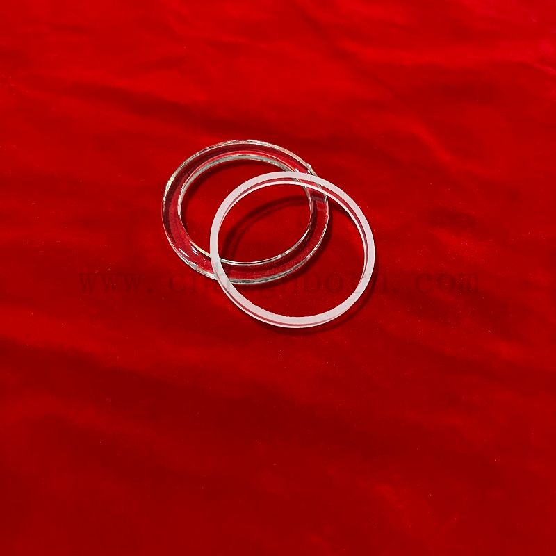 Wysokiej jakości czysty kołnierz kwarcu szlifowania do dostosowywania figur