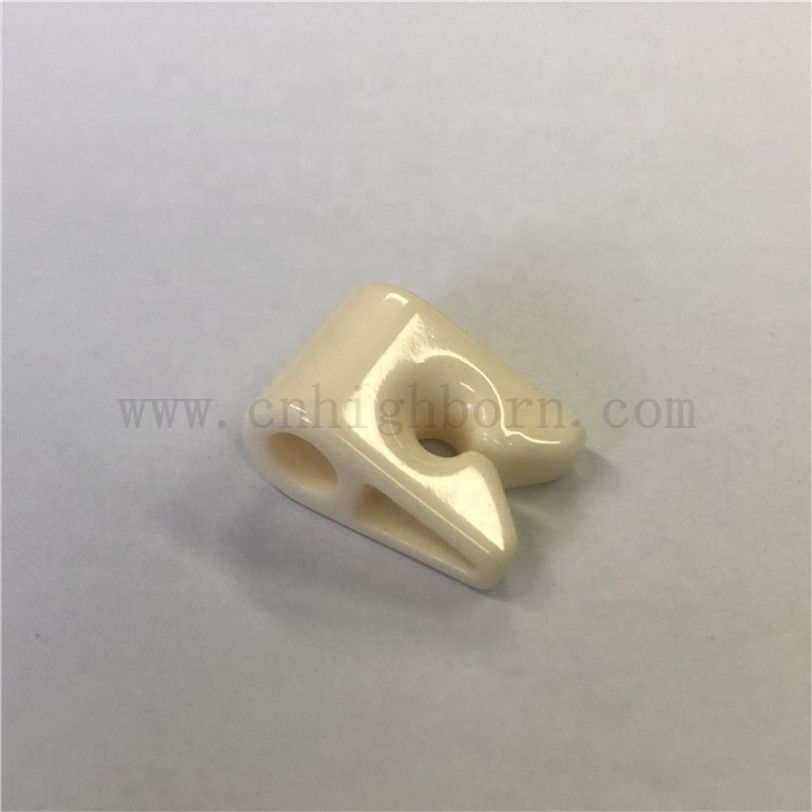 Dostosowany przewodnik aluminiowy Tekstyle Block Ceramic Block AL2O3 Maszyna tekstylna