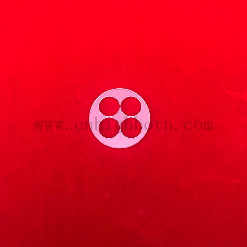 Kwarcowy Dysk Z Otworami