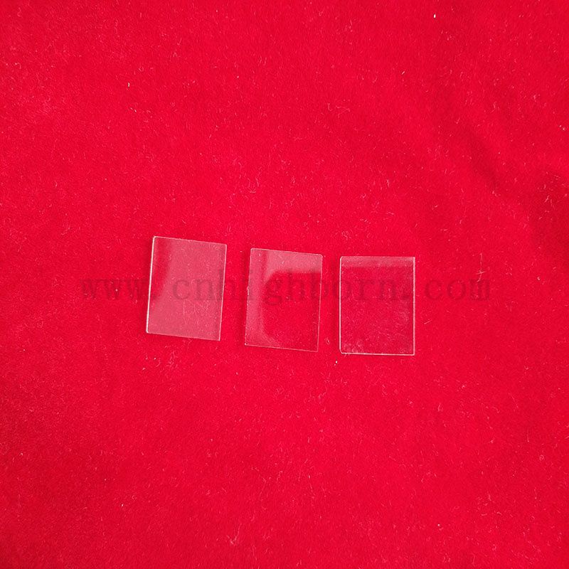  Kwadratowy kwarcowy kwarcowy arkusz kwarcowy kwarcowy o wysokiej transformacji dla instrumentów optycznych