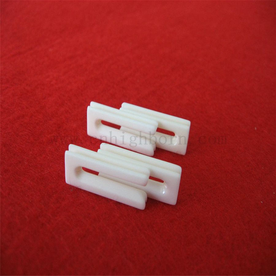 Niestandard 99% AL2O3 Alumina Ceramic Slit Guide for Textile Machinery