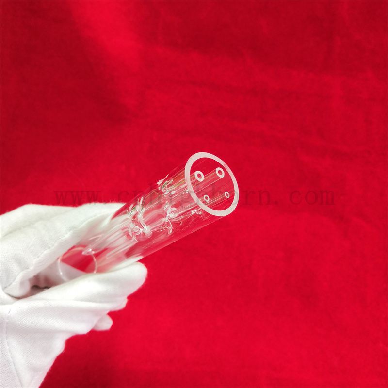 Dostosowana szklana rurka kwarcowa