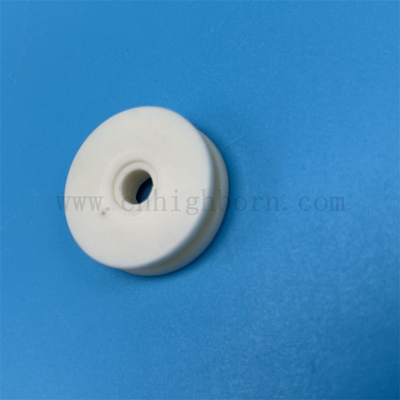 Wysoka twardość AL2O3 Alumina ceramiczna przędza przewodnika Koło Tekstylne łożyska Teksta łożyska