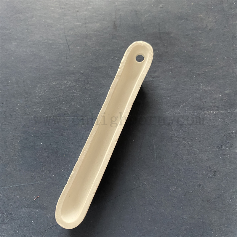 Laboratorium oporności w wysokiej temperaturze glina tygla 77 88 mm porcelanowy łódź