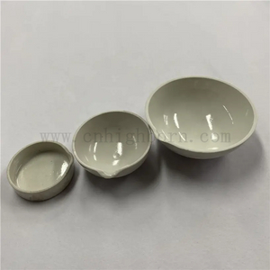 Stock 60mm laboratoryjne, glazurowane, ceramiczne naczynie lotne z porcelany 
