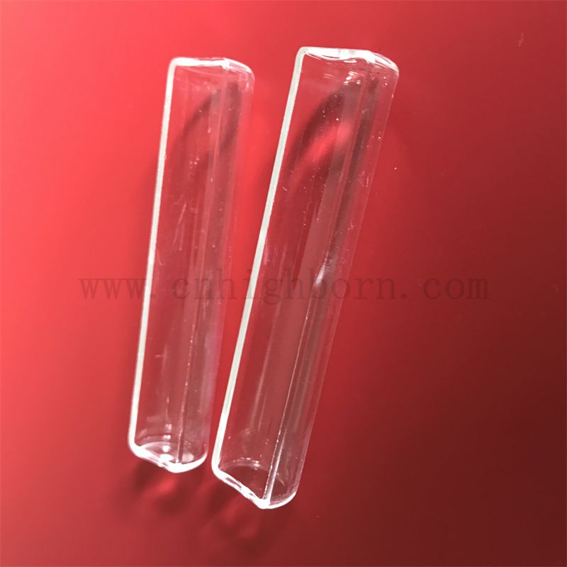 Odporność na ciepło Dostosowane przezroczyste połączone kwarcowa łódź kwarcowa