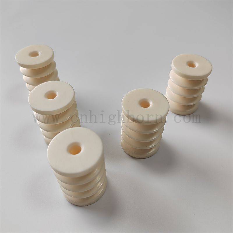 Polerowany tkaninowa przędza ceramiczna przewodnika w rolce glinu ceramiczne maszyny dywanowe tekstylne części zamienne