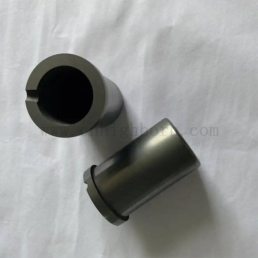 Odporne na temperaturę krzemowe węglika ceramiczne grafit grafit z rękawem kwarcowym do pieca indukcyjnego