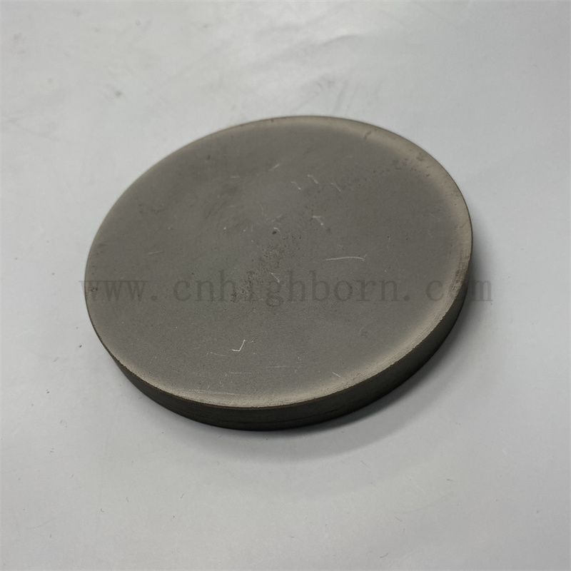 Dostosowany wysokiej twardości SIC DISC Krzemowa węglika ceramiczna zaokrąglona płyta