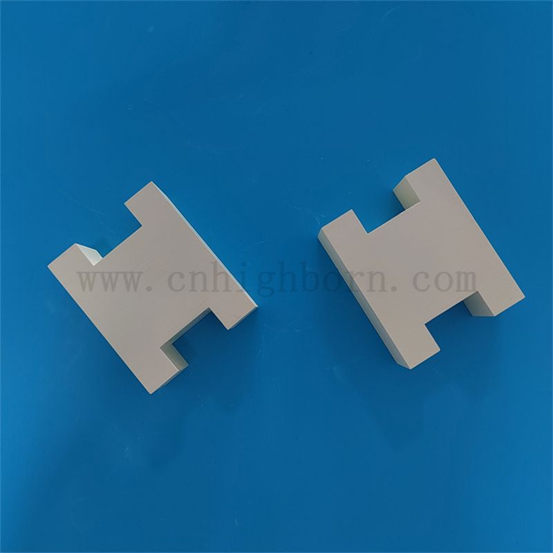 Dostosowane gorące wciśnięte sześciokątne azotek azotu ceramiczne części strukturalne BN Ceramiczna skorupa do pieca próżniowego