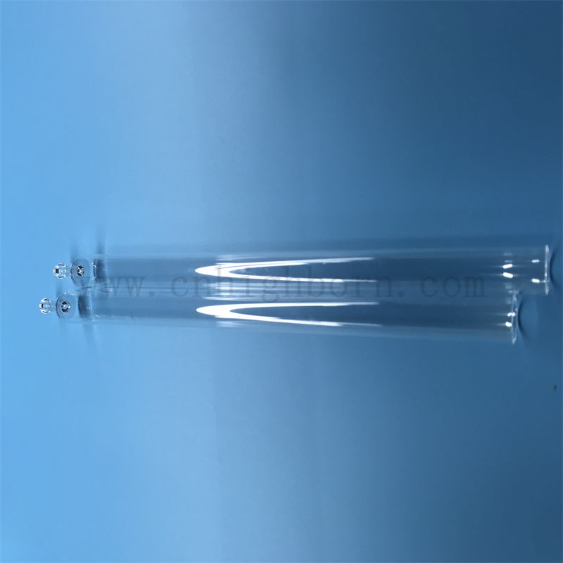 Odporność na ciepło Dostosowane przezroczyste połączone kwarcowa rurka krzemionkowa