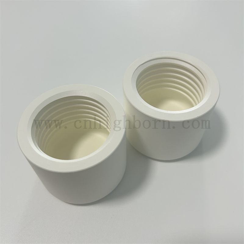 Izolator azotek azotek Wewnętrzna gwint ściany Wartość Wysoka przewodność cieplna BN Część ceramiczna