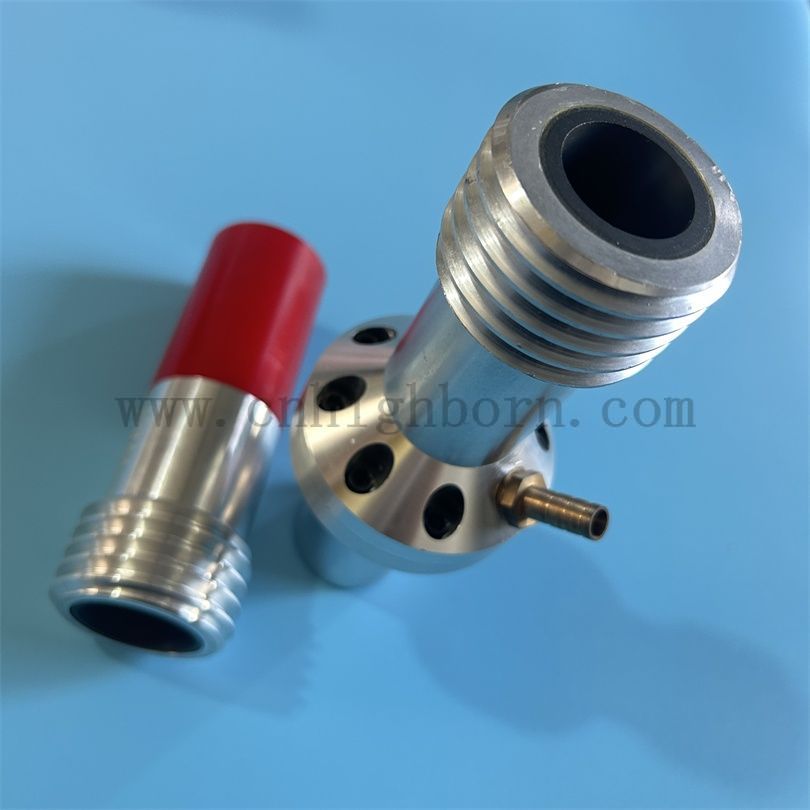 Dysza w całości zestawy dysza węglika krzemowa z zamykaniem metalowym 