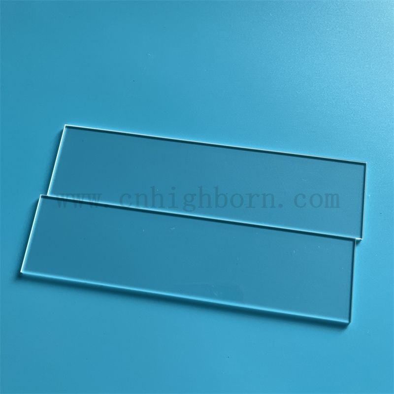 Prostokąt o wysokiej czystości, polerowane połączone szklane szklane krzemionki do UV