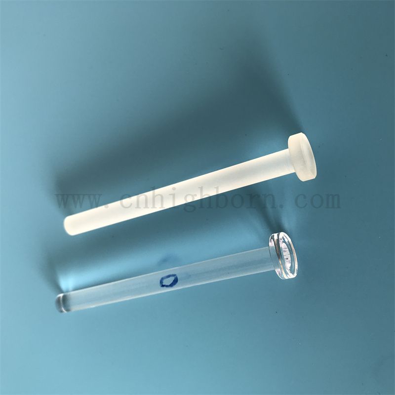 Dostosowywany opór ciepła przezroczysty producent kwarcowy pręt krzemionkowy kwarcowy