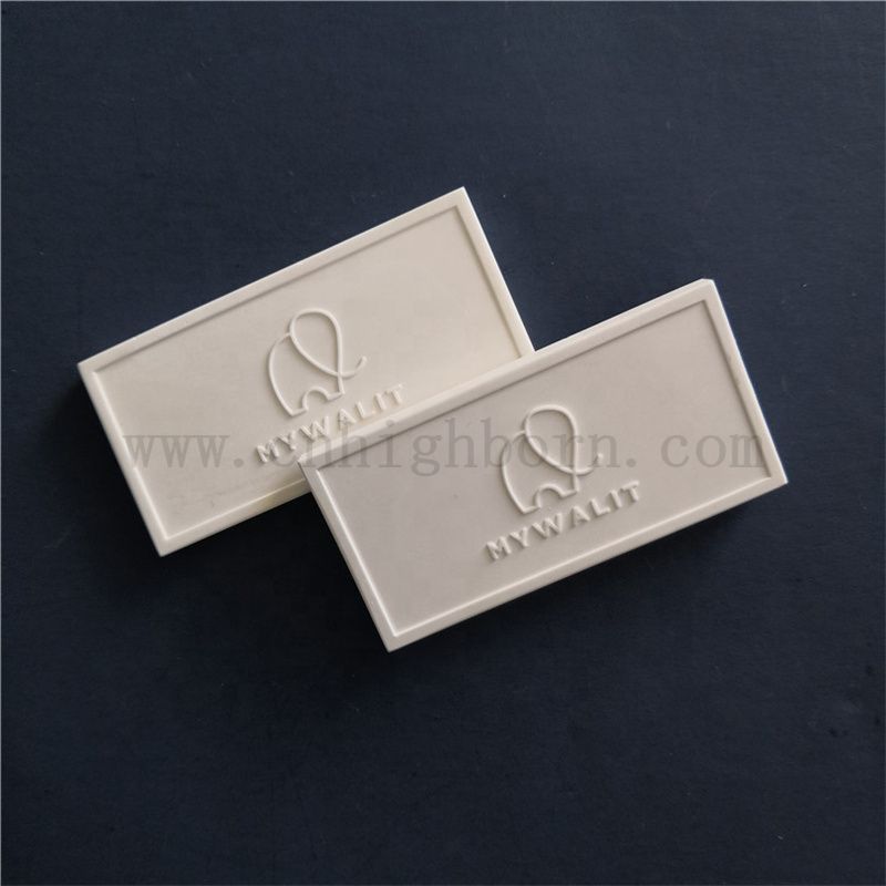 Jedno stronnicze logo talerz zapachowy gipsowy aromat rozpoznawczy świeży arkusz powietrza