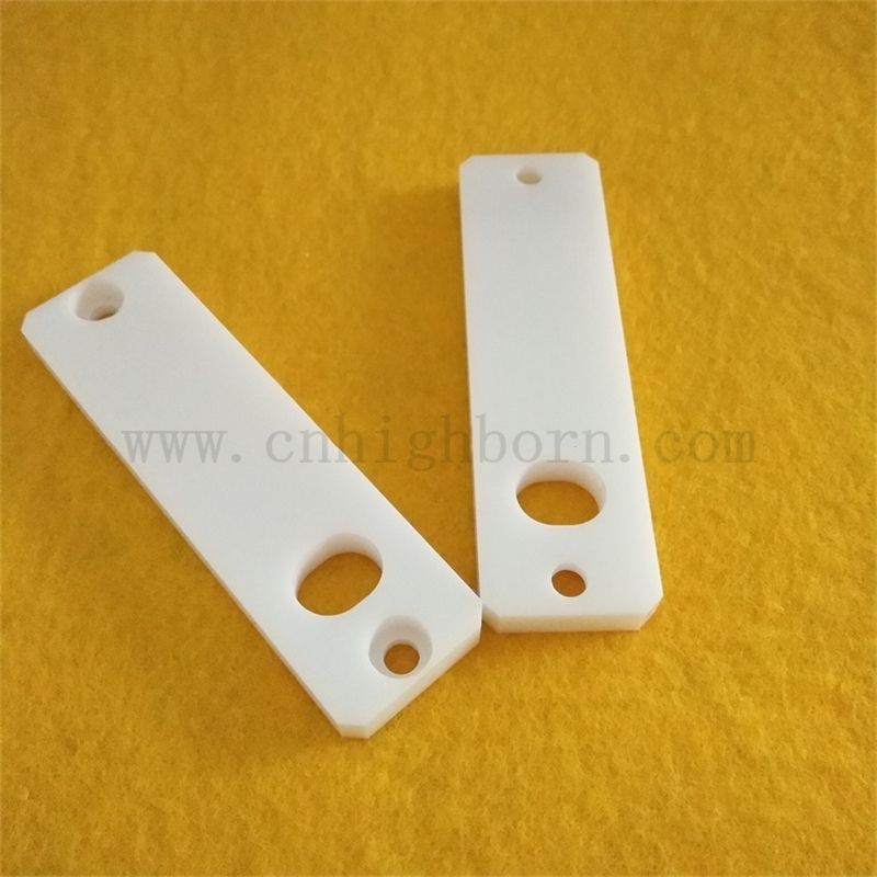 CNC odporne na wypolerowane zużycie zużycia cyrkonowego pasek ceramiczny ZRO2 część