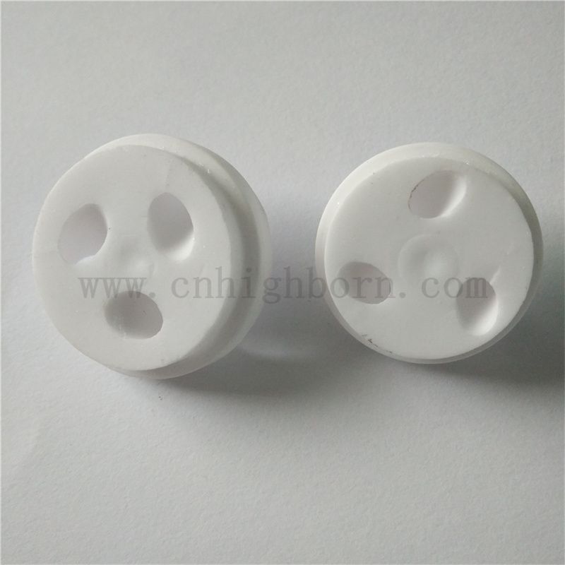 95 Alumina ceramiczna nieregularna część niestandardowa izolator o wysokiej wytrzymałości Al2O3 blok