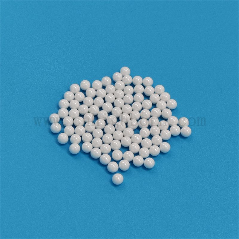 Zużycie oporności na cyrkonia ceramiczna kulka z tlenkiem cyrkonu kulki szlifierki