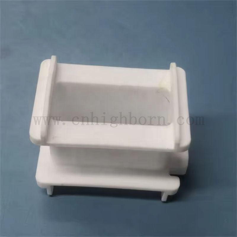 Dostosowany powierzchnia szkliste steatytowe ceramiczne izolator porcelanowy nieregularny blok