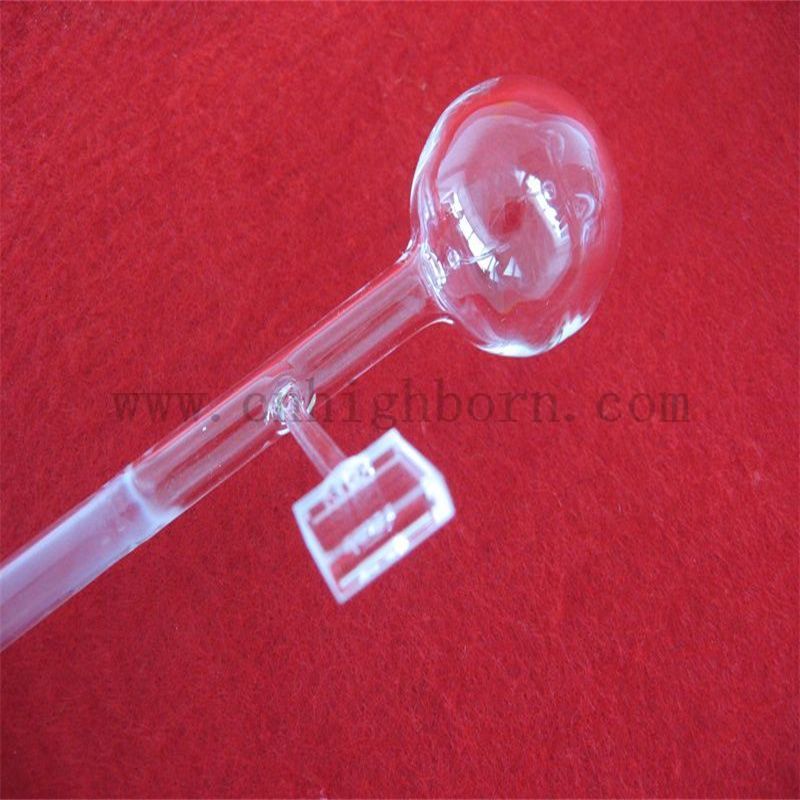 Laboratoryjna komórka kwarcowa 2 boki czysty szklana kuwetka do spektrofotometru