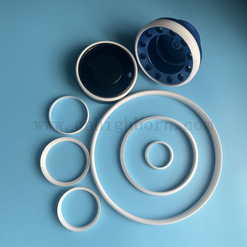 Dostosowany/w magazynie Ceramiczny pierścień nożowy z tlenku cyrkonu Zro2 do tampodrukarki