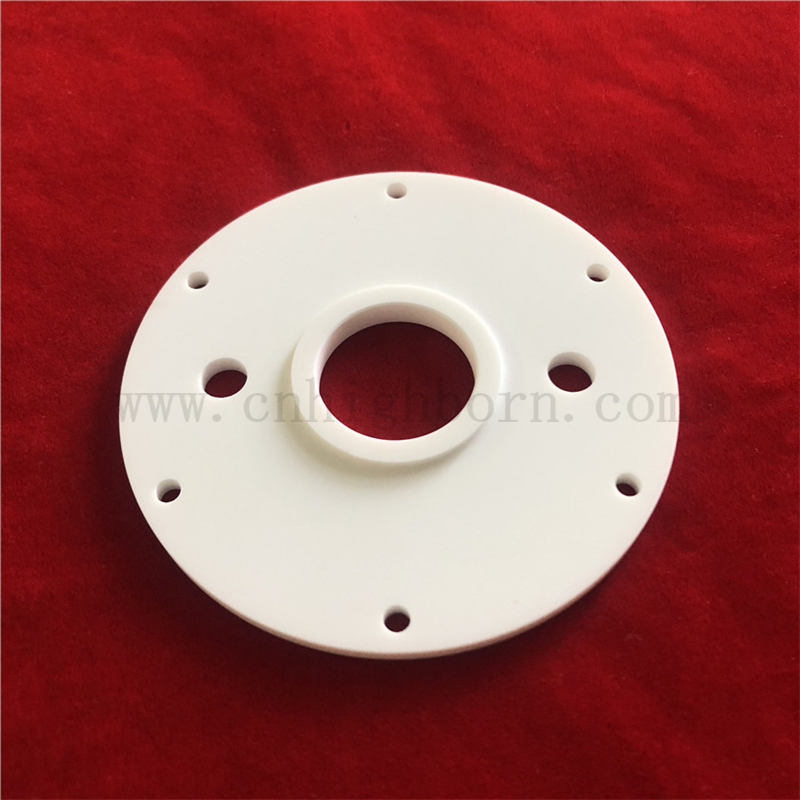 Dostosowany Macor Machinable Glass Ceramic Disc z cięciem laserowym